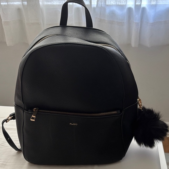 Aldo Black Backpack - Picture 1 of 9